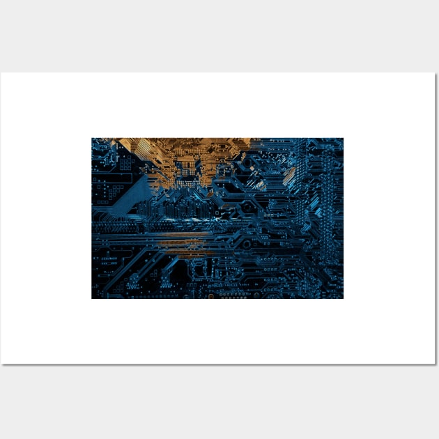 Computer motherboard (F024/9574) Wall Art by SciencePhoto